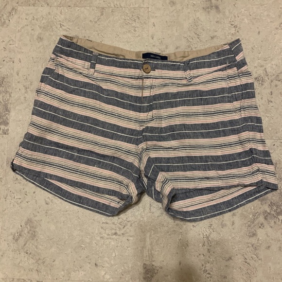 British Khaki 100% Linen - Picture 1 of 2